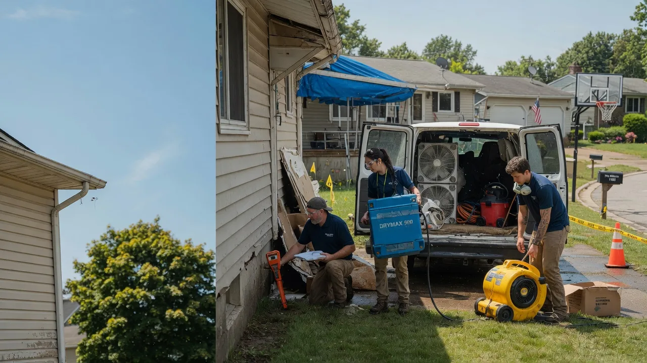 Ceiling Leak Cleanup in Mecosta, MI near me