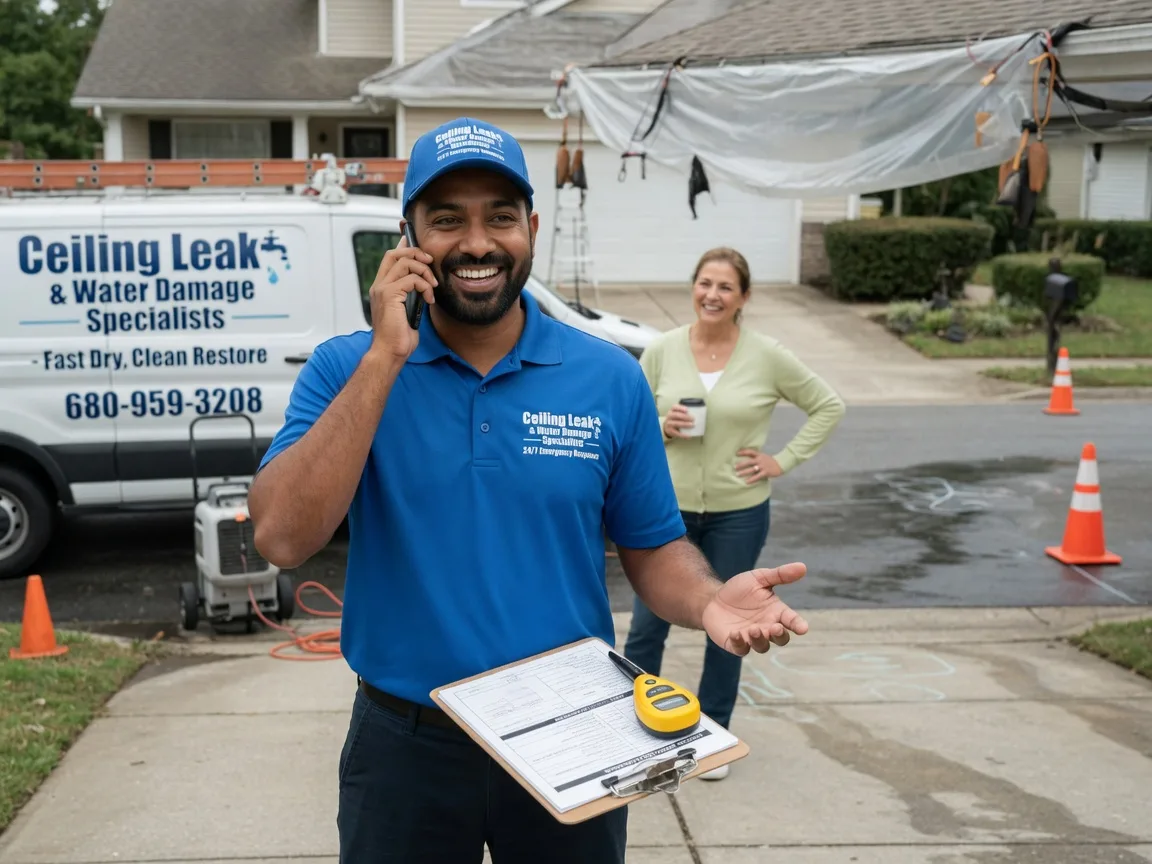 Ceiling Leak Cleanup Mecosta, MI FAQs